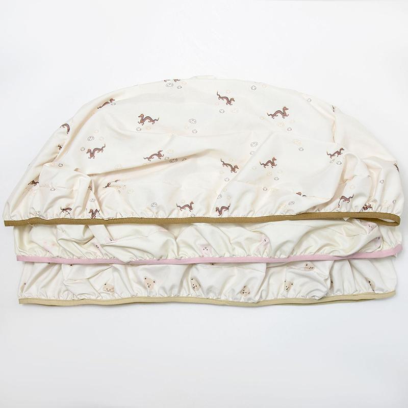 Baby Shopping Cart Seat Cover Cartoon Print Trolley Cover Portable Cushion Case Anti-Dirty Seat Pad For Kids High Chair Guard 1