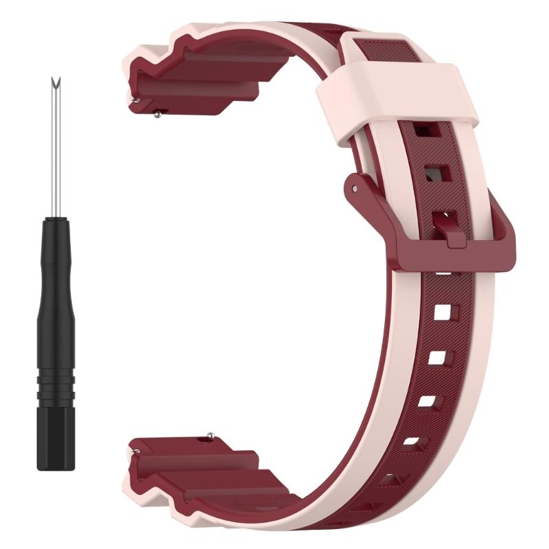Soft Silicone Wriststrap Replacement Quick Release Bracelets Watch Silicone Band Breathable Belt Straps for Whizkid 2