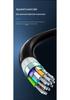 Thunderbolt 5 Coaxial Cable: 80Gbps & 240W, USB4/Thunderbolt 4/Type-C Fast Charging Compatibility