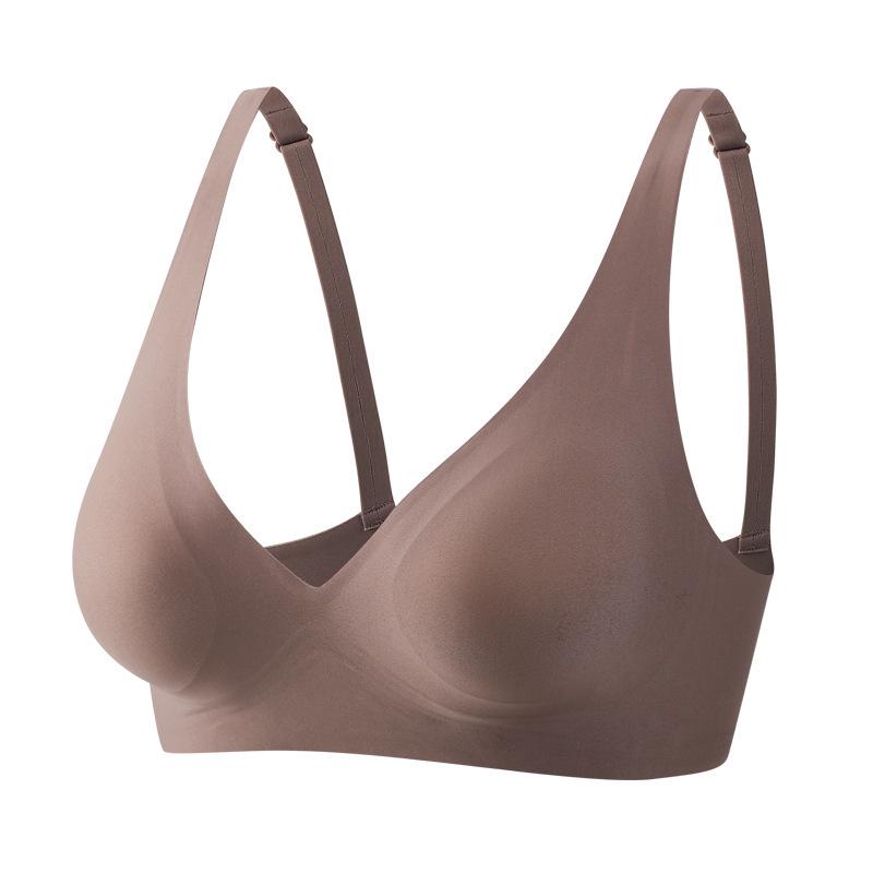 Summer Seamless Wireless Bra: Adjustable, Side Support, Thin Cup for a Beautiful Silhouette