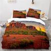 Desert Cactus Landscape Printed Bedding Set 3d Duvet Cover Sets Pillowcases Adult Children Twin Full Queen King Size Bedclothes