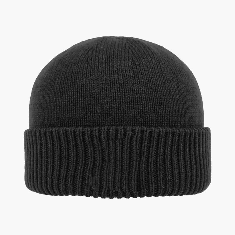 Теплая вязаная шапка из имитации кашемира