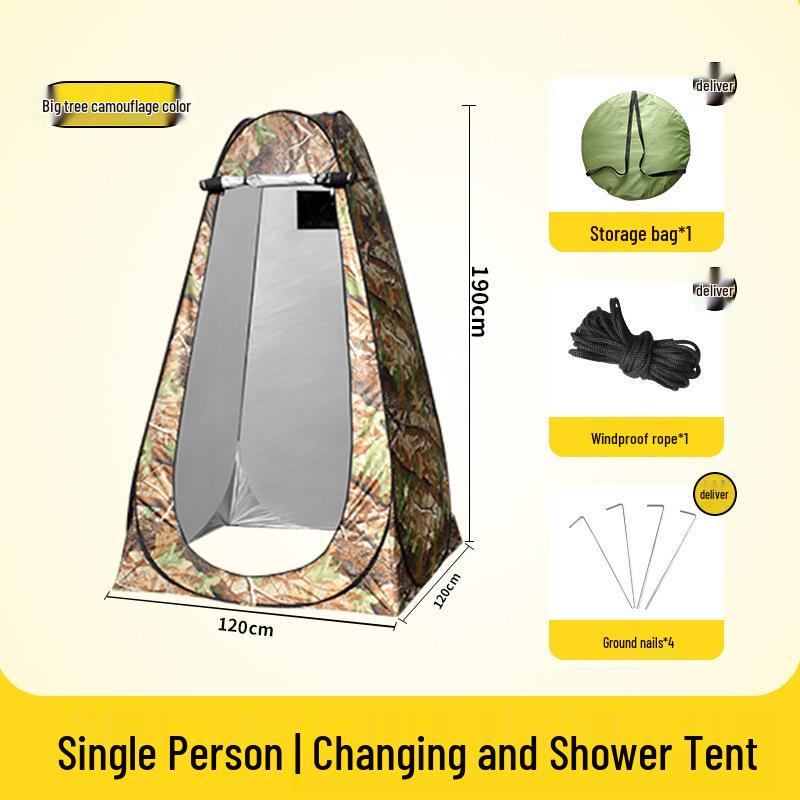 Portable Rainproof Outdoor Changing Tent for Camping and Fishing