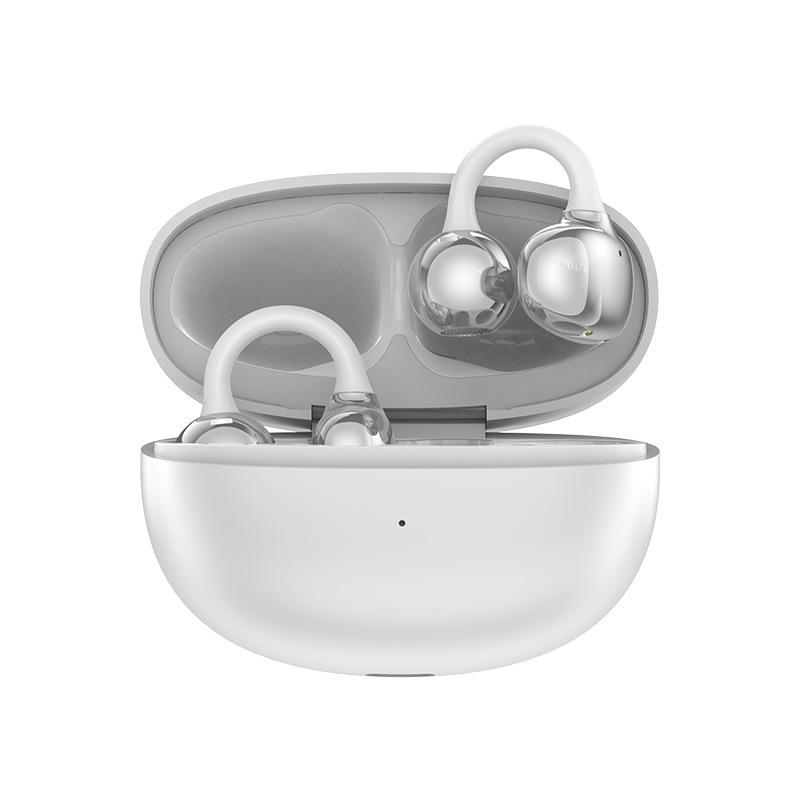 Clip-On Wireless Bluetooth Headphones, Noise-Reducing, Ultra-Long Battery Life, Sports Comfort