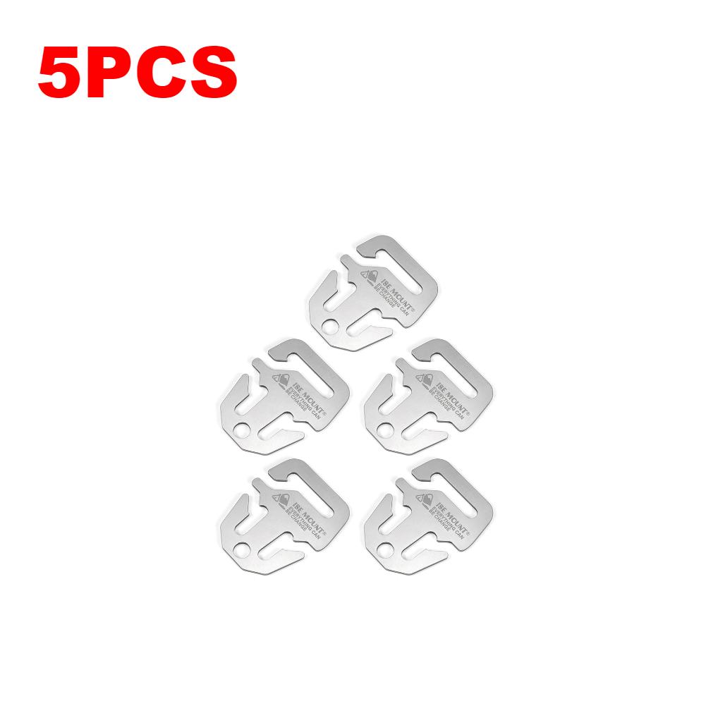 5-50 Stück Markisenbefestigungsschnalle Edelstahlanker Markisenbefestiger Winddichte Zeltplane Anker-Schnalle Outdoor Campingzubehör
