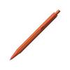 RHODIA Script Ballpoint Pen 0.7mm Hexagonal Aluminum Body Hairline Finish Low Viscosity Oil-Based Ink Orange RHODIA Cf9288