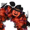 Halloween Party Hairband Floral Headband Handmade 3D Shape Widened Fit Colorful Flower