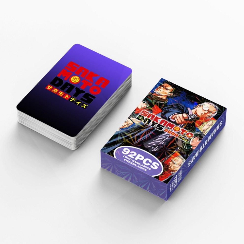 Sakamoto Days Goods LOMO Illustration Photocard 60pcs + Mini Sticker 32pcs
