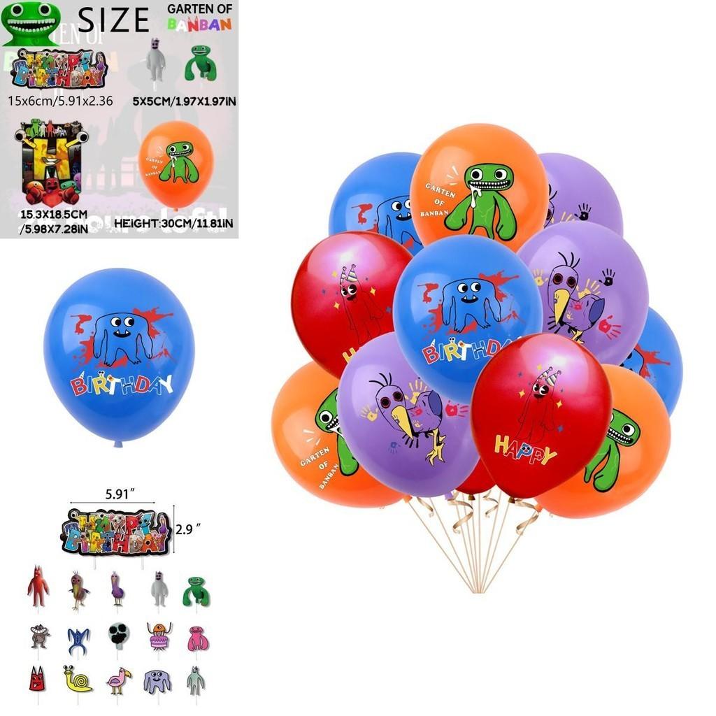 Beautifully Designed Garten Of Banban Garden Birthday Party Balloon Kit With Banner And Spread Balloons
