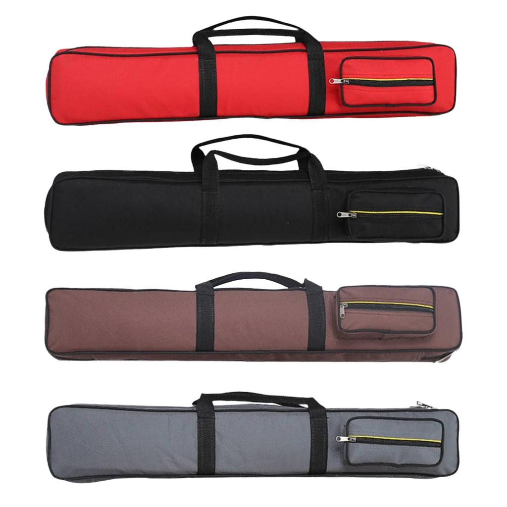 8 Holes Billiards Pool Cue Case Pool Cue Carry Bag Protective with Carrying Strap Wear Resistant Billiard Sticks Carrying Case