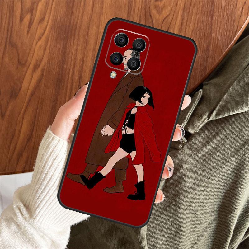 Retro Leon The Professional Case For Samsung Galaxy M12 M32 M52 M35 M55 M15 M11 M13 M14 M06 M16 M36 M56 M31 M53 M34 M54
