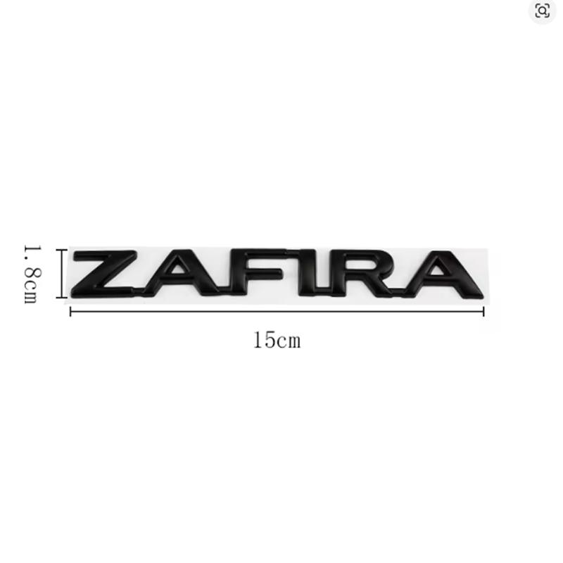 Autocolante Decalcomanii cu Litere Metalice 3D Cuvinte Logo pentru Portbagajul din Spate al Mașinii Opel ZAFIRA Embleme Alfabet Insigne Autocolante Decorative