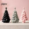 Minimalist Christmas Tree 3D Printed Ornament, Modern Tabletop Decor Crafts for Home Office Display, Festive Holiday Craft, Unique Gift Friends