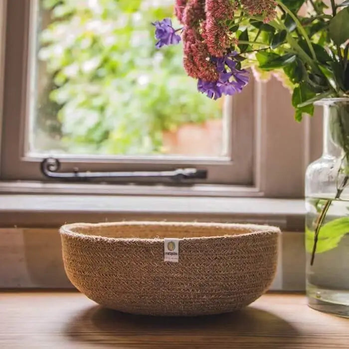 Ciotola in juta naturale - media