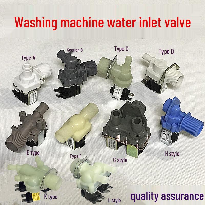 Compatible with Fully Automatic Washing Machine: Water Inlet Valve, Drain Valve, Universal Solenoid Valve FCD-270A.