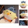 Soft And Cute Cartoon Shark Duck Plush Toy For Kids Office Chair And Nap Time Animal Stuffed Doll