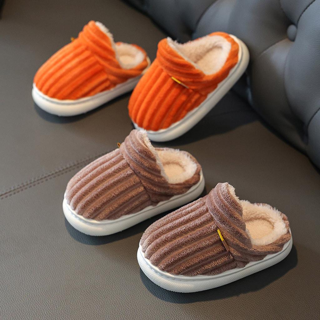 Kinder Winter Warme Hausschuhe Mädchen Plüsch Weich Bequem Indoor Hausschuhe Warm Und Nicht- Für Baby