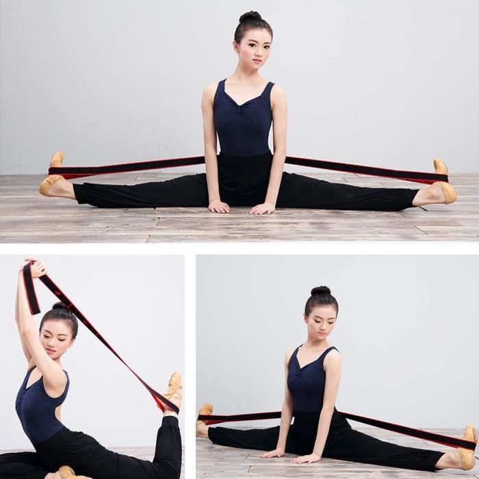 Bande de résistance - Yoga - Rouge - 1 bande de résistance - 1 bandeau de sport