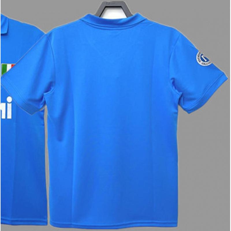 Nabul L retro jersey football uniform classic nostalgic Maradona commemorative long and short sleeve jersey S
