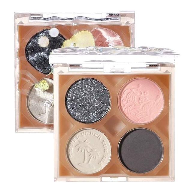 xixi - 4 Shades Eyeshadow Palette - Lush Island #5