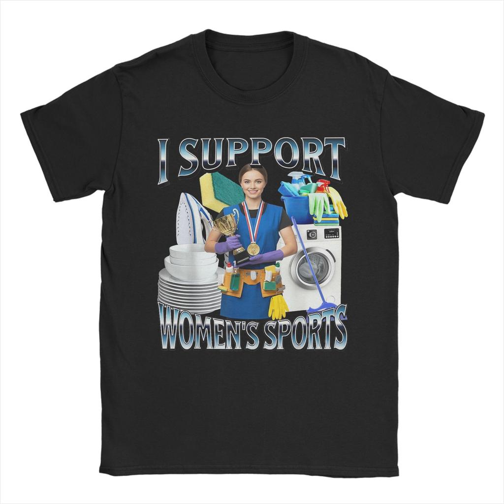 I Support Unisexs Sports Aduld Humor Bootleg Unisexs T Shirts Vintage Tee Shirt Short Sleeve O Neck TShirts Pure Cotton New Tops