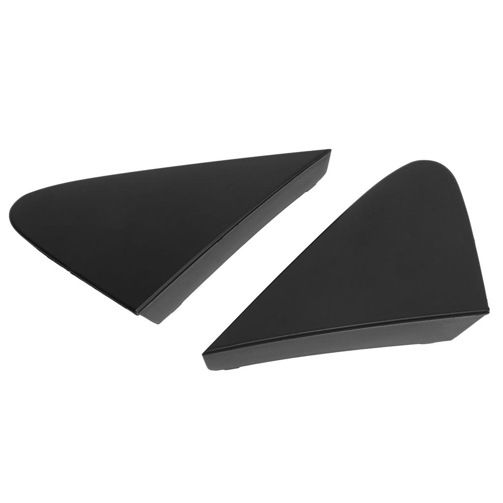 2Pcs Side View Mirror Fender Corner Trim Cover 60118 12010 Durable Side View Mirror Trim Corner Triangle Fender Fit for