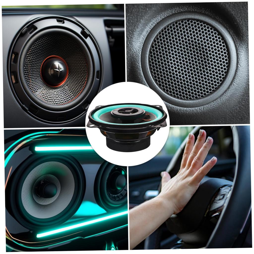 Mipcase Bilspeakare Bilspeakare Trådlös Enkel Din Bilstereo Högtalare Auto Högtalare Full