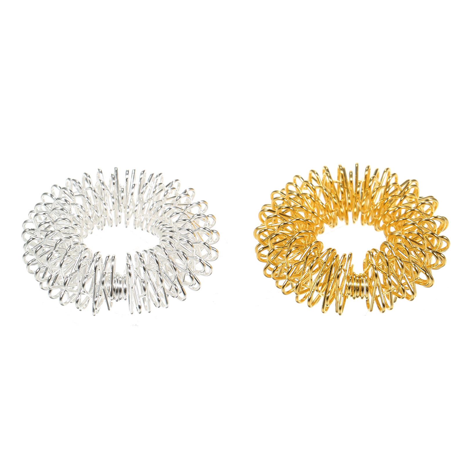 

Сенсорное массажное кольцо на палец для подростков и взрослых, 40 шт., бесшумное средство для снятия стресса и массажер