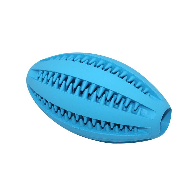 Pet Dog Toys Tooth Cleaning Ball Drain Food Toys Resistant Bite Toys For Dogs Retriever Chew Toy