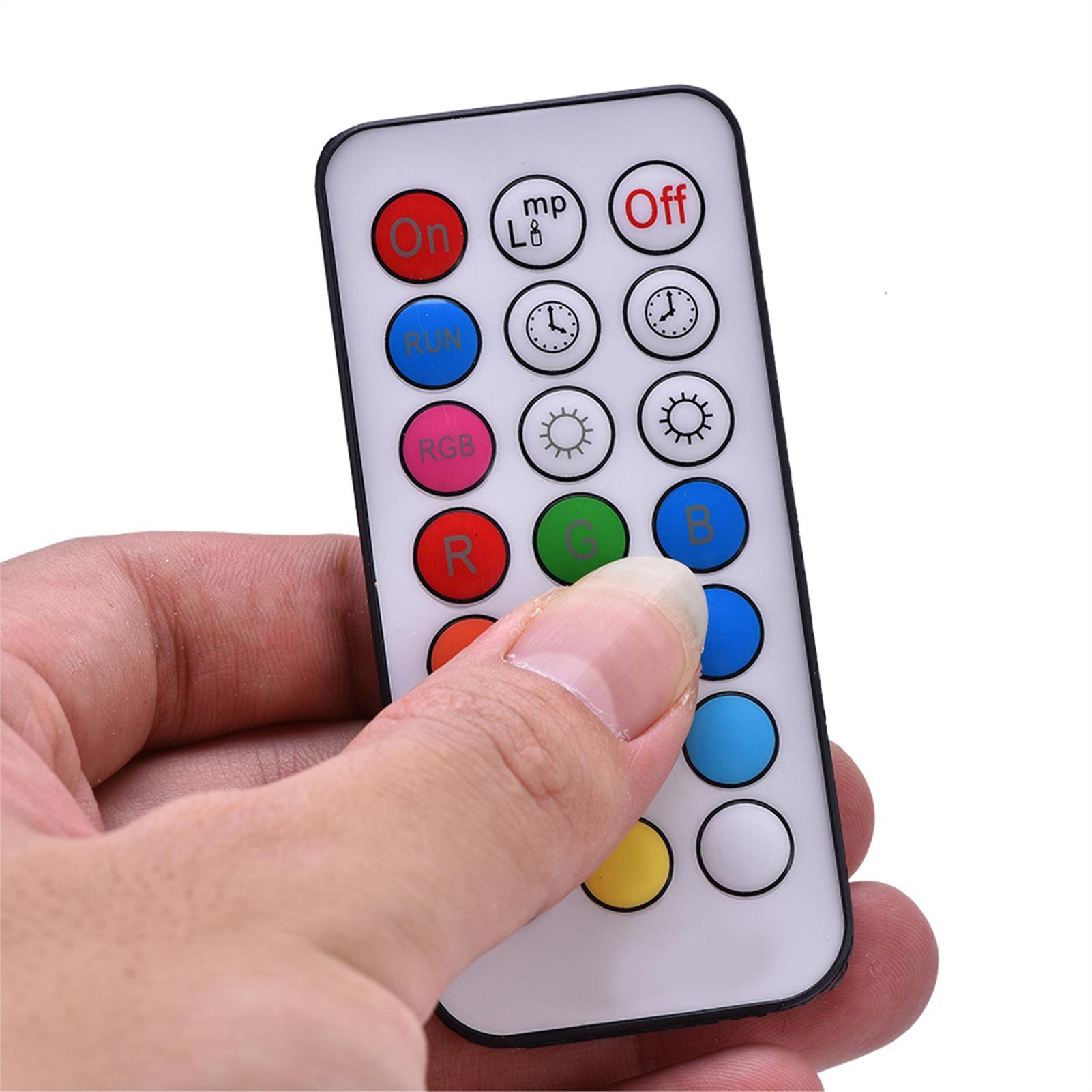 

E27 3W RGB LED Color Changing Candle Light Lamp, 16 Kinds of Colors, Remote Control for Hallways, Toilets, Hotels, Cafes