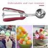 Stainless Steel Ice Cream Spoon 3/4/5cm 1pc Multifunctional Fruit Potato Mash Scoop with Spring Handle Kitchen Tool VIE LENTE