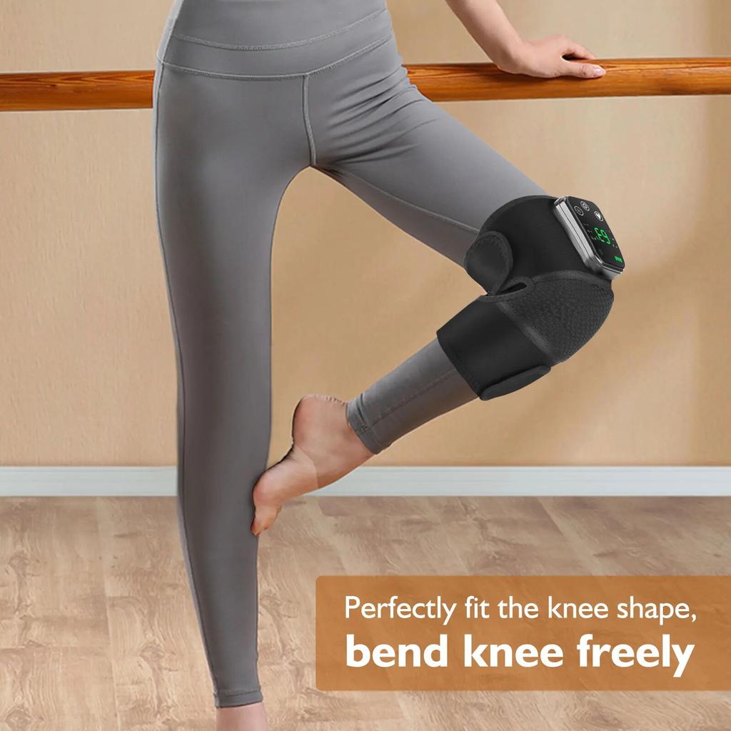 Electrically Knee Heated Pads Shoulder Pads Elbow Pads Old Cold Legs Joints Vibration Warmth Hot Compress MassagingTool