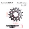 525 Chain 15T/16T/17T Front 44T/45T Rear Sprocket For BMW F750 GS 2018-2024 F800 F850 GS Adventure 2018-2023 F900 R XR 2020-2024