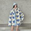 Unisex Lamb Wool Fleece Reversible Jacket: Stand-Up Collar, Warm, Autumn/Winter Fashion.