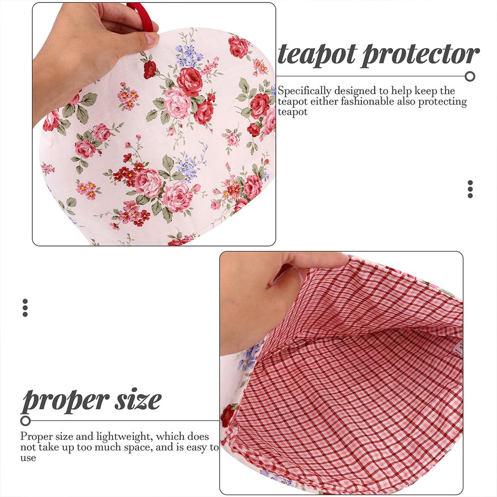 Хлопковый чайник Теплоизоляция Кухонный обогреватель Противоожоговый чайник Печатный — фото 3