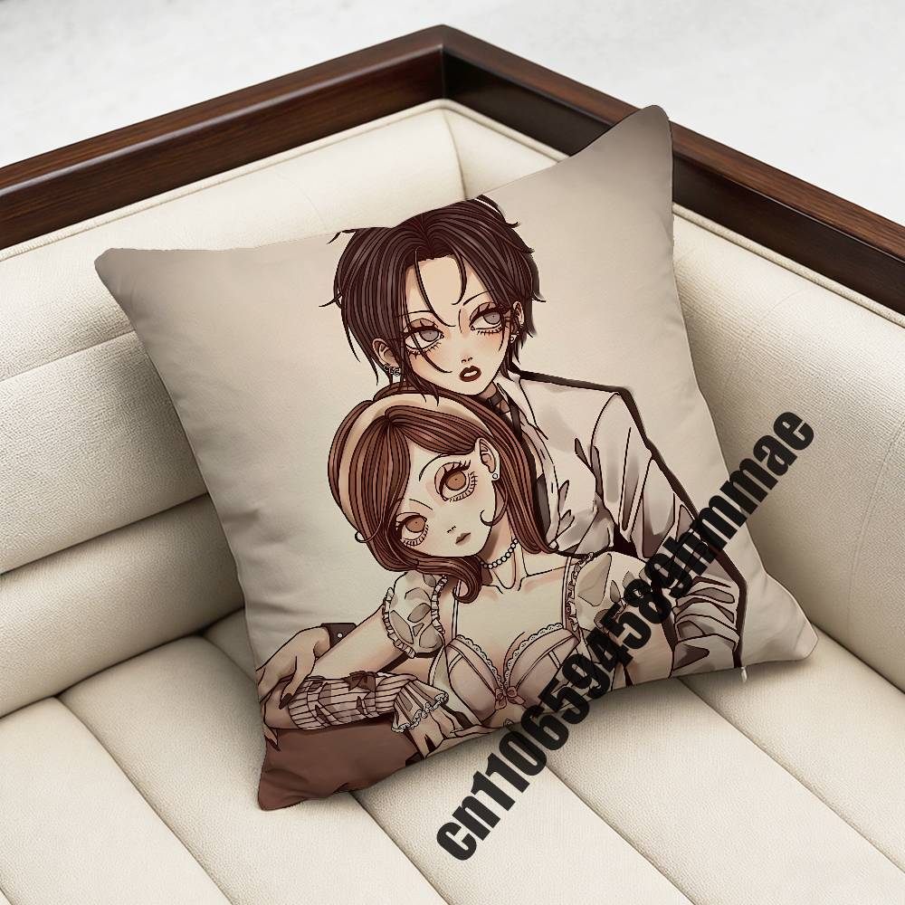 For Ren Nana Osaki Yasushi Shin Throw Pillow Case Sham 45X45Cm Decoration Square Sofa Pillowcase Pad Cover
