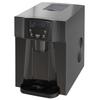 Ice Maker with Water Dispenser, Ice Maker, 12kg In 24h, 9 Ice Cubes In 6-10 Minutes, 25.2x38.9x36.3cm, Black