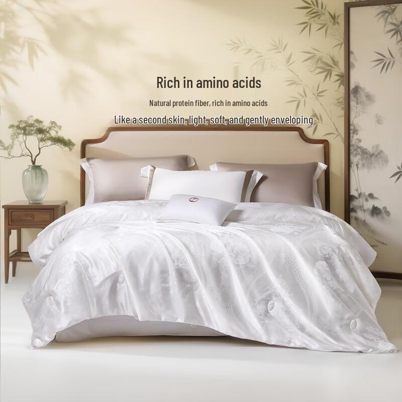 

Fuanna 100% Silk Antibacterial All-Season Quilt