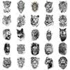 Water Transfer Decals Tiger Lion Wolf Tattoo Stickers Animal Body Art Tattoo  Finger Hand Legs