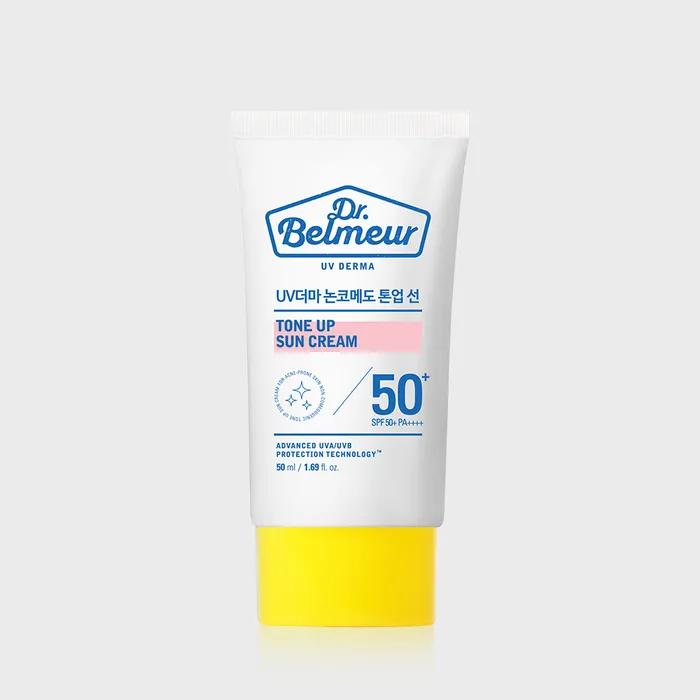 [1+1] The Face Shop Dr. Belmer UV Derma Non-Comedogenic Tone-up Sun Cream 50ml