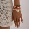 Rice Bead Rice Beads Bracelet Set Sea Shell Bohemian Bracelet Starfish Pendant Bracelets  Beach