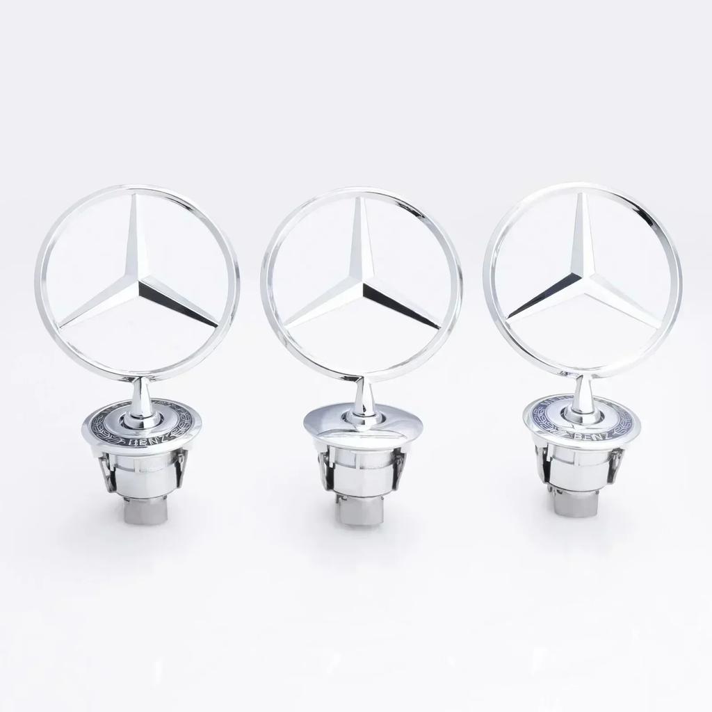 For Benz W206Zinc Alloy Car Front Hood Emblem Badge Accessories For Mercedes Benz AMG W213 W223 W240 W212 W222 W221 W211 W220 W210 W207 W140