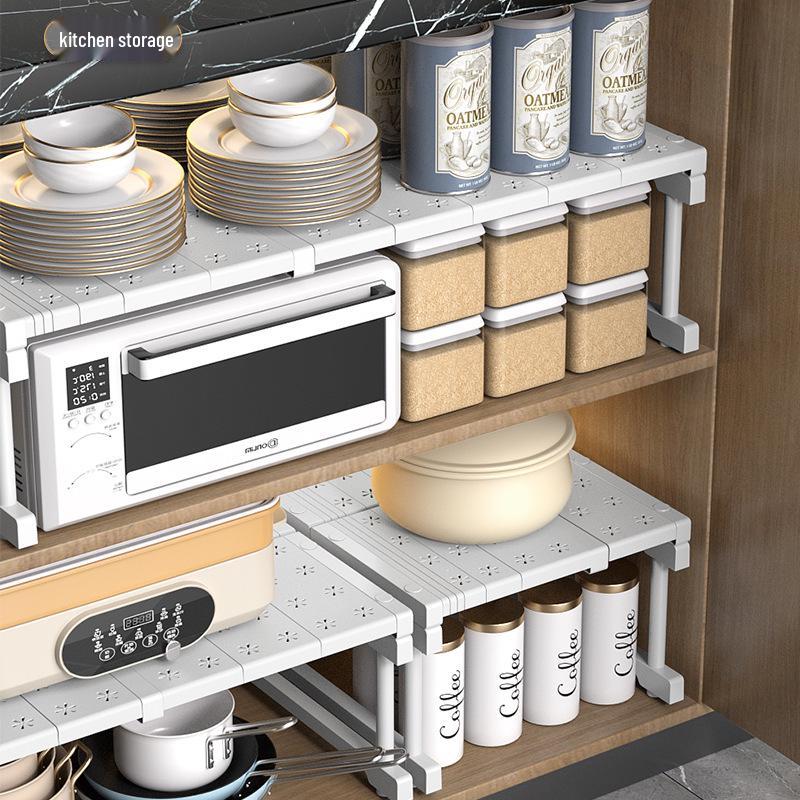 Expandable No-Drill Wardrobe Divider and Storage Shelf