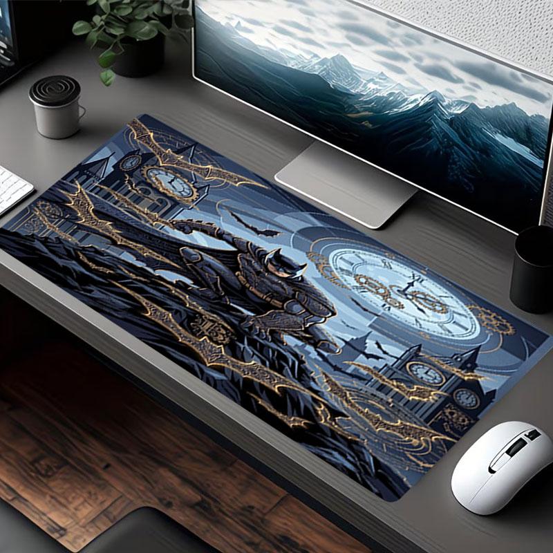 Batman Print Mouse Pad, for Keyboard Pad Laptop PC Mat for Office Home Use, Desk Decor, Perfect Birthday Gift for Gamers