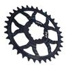 34T Bike Chainring 7075 Aluminum Alloy Positive Negative Tooth Round Chainwheel for GXP Road Bikes