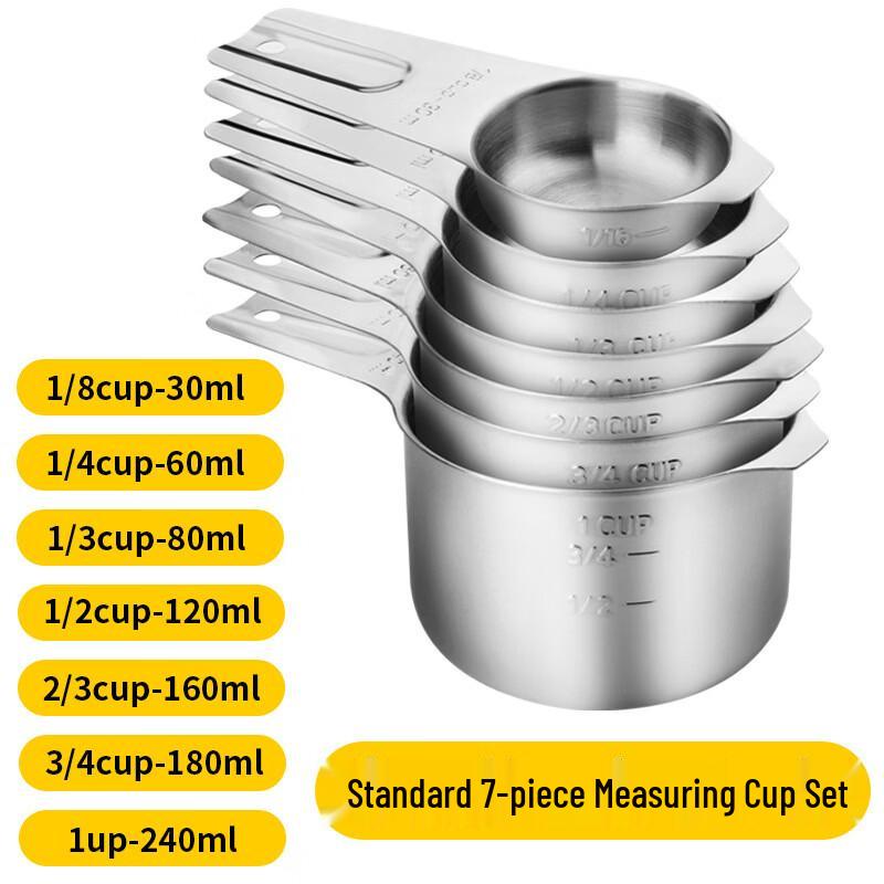 

MDNG Stainless Steel Measuring Cup and Spoon Set