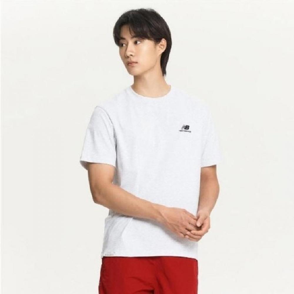 

New Balance Public Small Logo Short Sleeve Tee Nbnee21013 16 Light gray/90 (S)