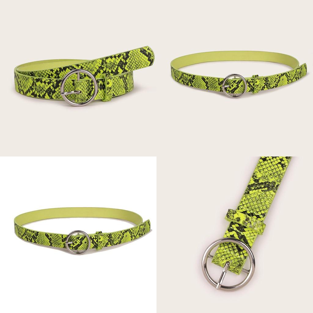 Summer Womens Fashion Belt With Animal Print And Alloy Closure For Office And Outings