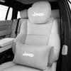 Car Interior Headrest & Lumbar Support Memory Foam Core For Jeep Grand Cherokee Wrangler JK Gladiator Compass Renegade Wagoneer AMO1