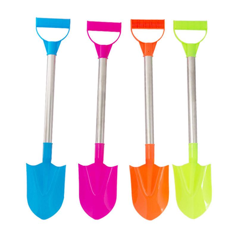 Large Stainless Steel & Plastic Beach Shovel for Kids